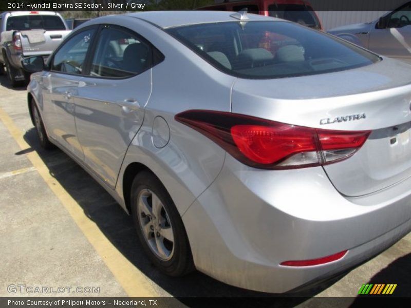 Silver / Gray 2014 Hyundai Elantra SE Sedan