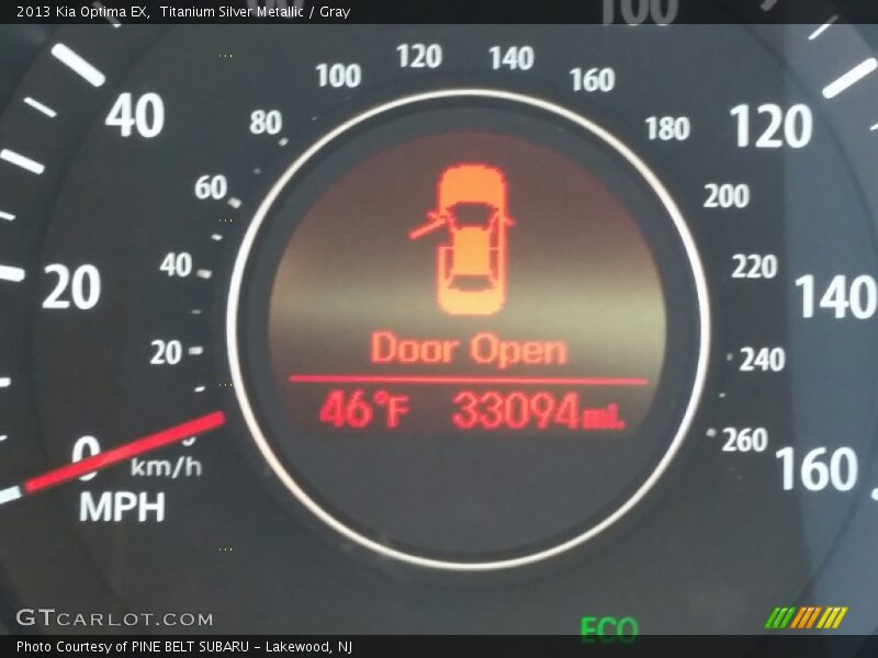 Titanium Silver Metallic / Gray 2013 Kia Optima EX