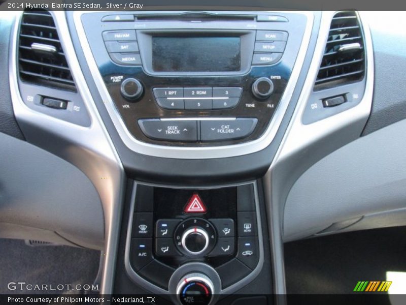 Silver / Gray 2014 Hyundai Elantra SE Sedan