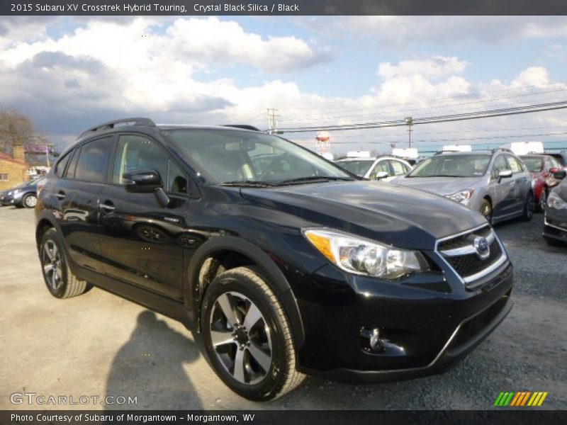 Crystal Black Silica / Black 2015 Subaru XV Crosstrek Hybrid Touring