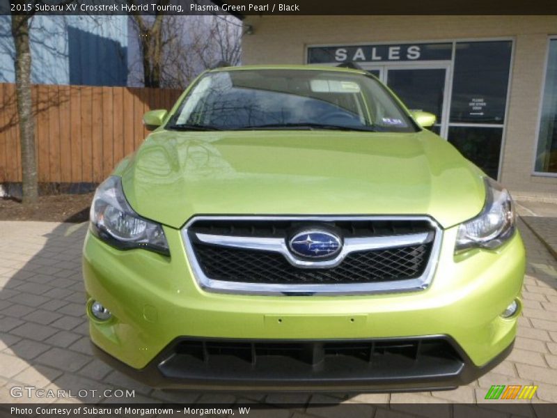 Plasma Green Pearl / Black 2015 Subaru XV Crosstrek Hybrid Touring