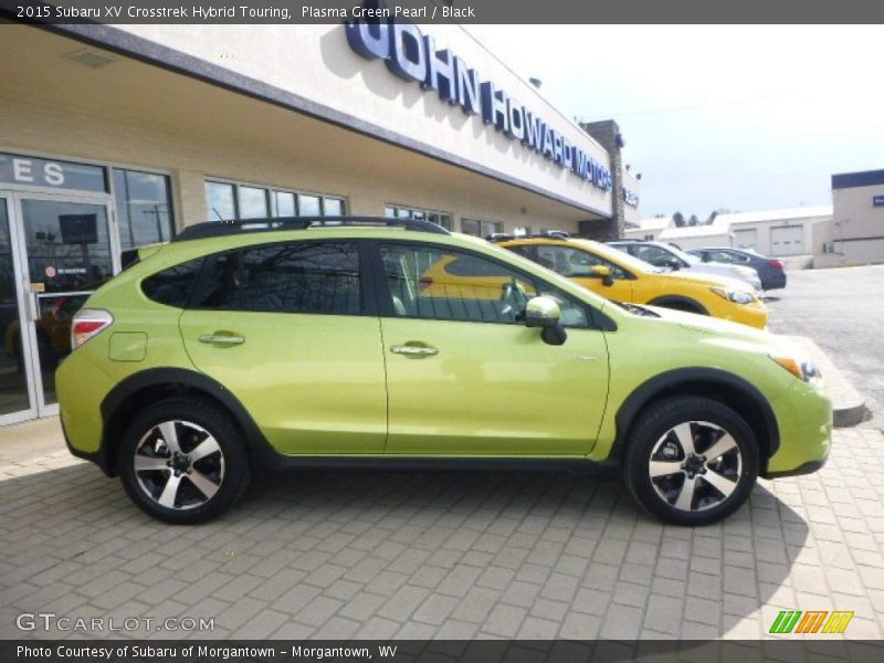 Plasma Green Pearl / Black 2015 Subaru XV Crosstrek Hybrid Touring