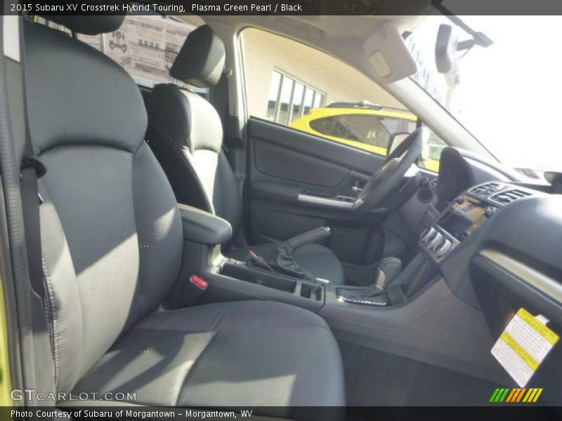 Plasma Green Pearl / Black 2015 Subaru XV Crosstrek Hybrid Touring