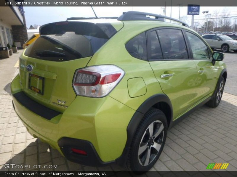 Plasma Green Pearl / Black 2015 Subaru XV Crosstrek Hybrid Touring