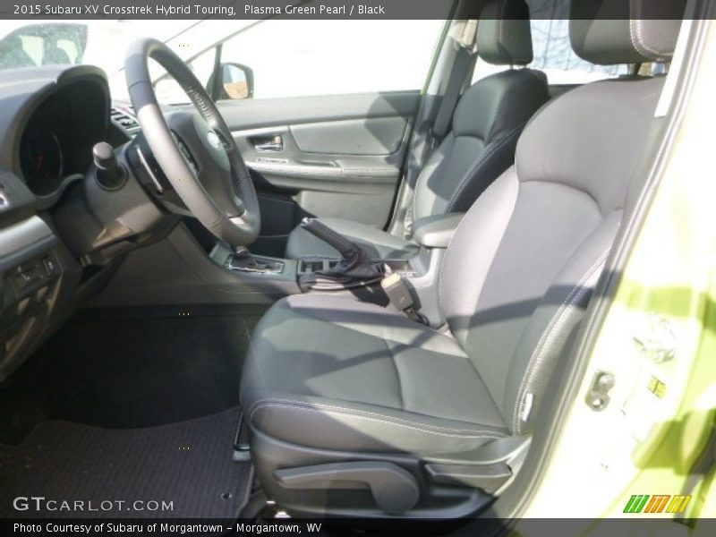 Plasma Green Pearl / Black 2015 Subaru XV Crosstrek Hybrid Touring