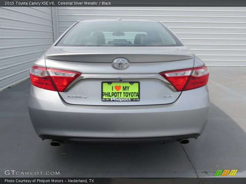 Celestial Silver Metallic / Black 2015 Toyota Camry XSE V6