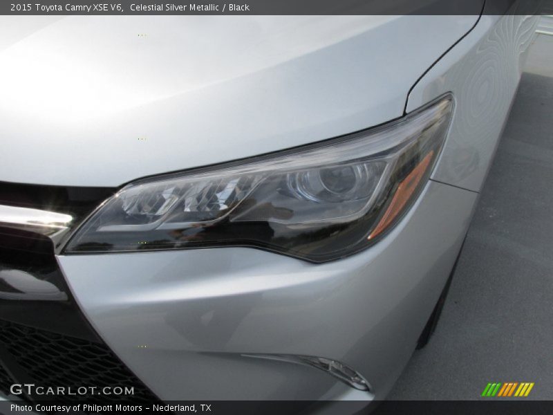 Celestial Silver Metallic / Black 2015 Toyota Camry XSE V6