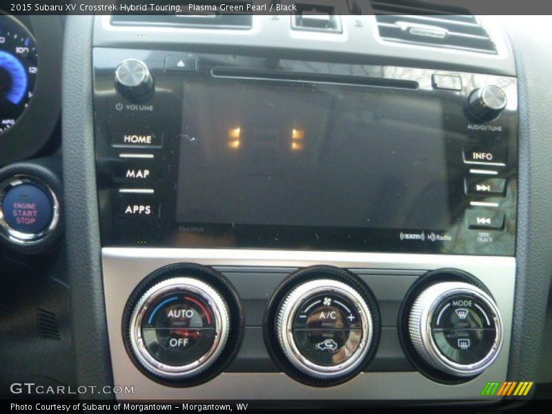 Controls of 2015 XV Crosstrek Hybrid Touring