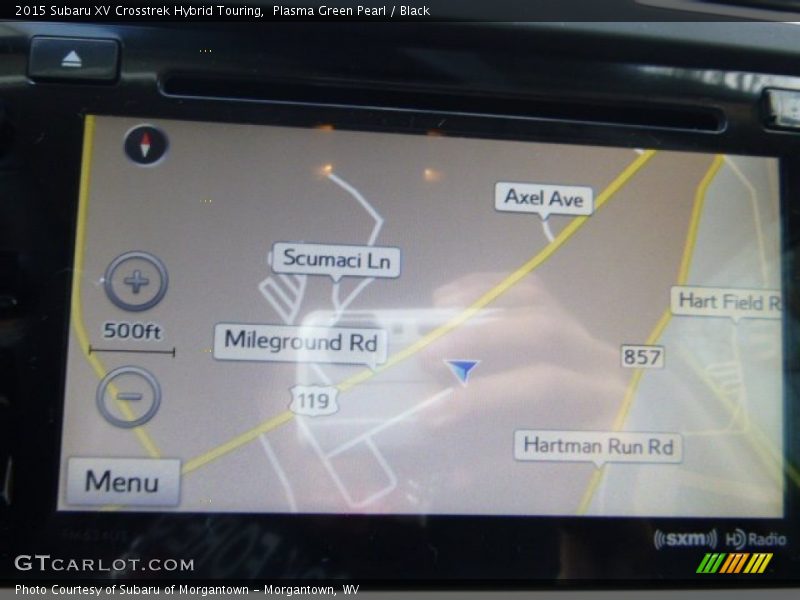 Controls of 2015 XV Crosstrek Hybrid Touring