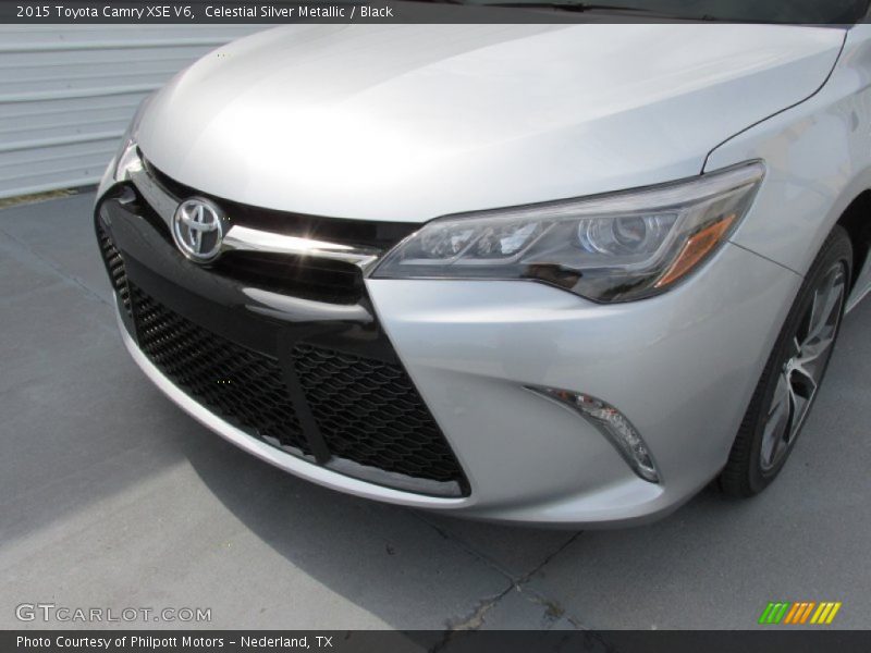 Celestial Silver Metallic / Black 2015 Toyota Camry XSE V6