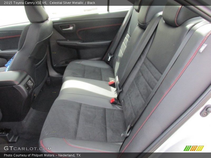Rear Seat of 2015 Camry XSE V6