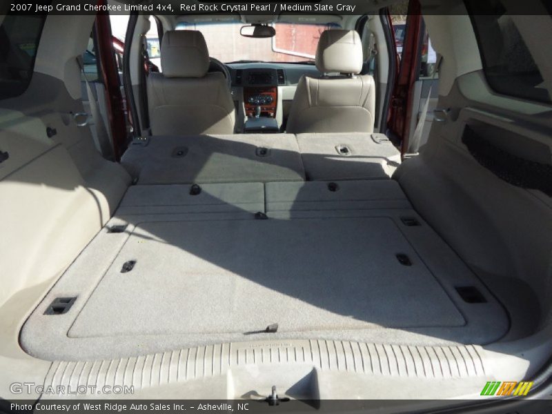 Red Rock Crystal Pearl / Medium Slate Gray 2007 Jeep Grand Cherokee Limited 4x4