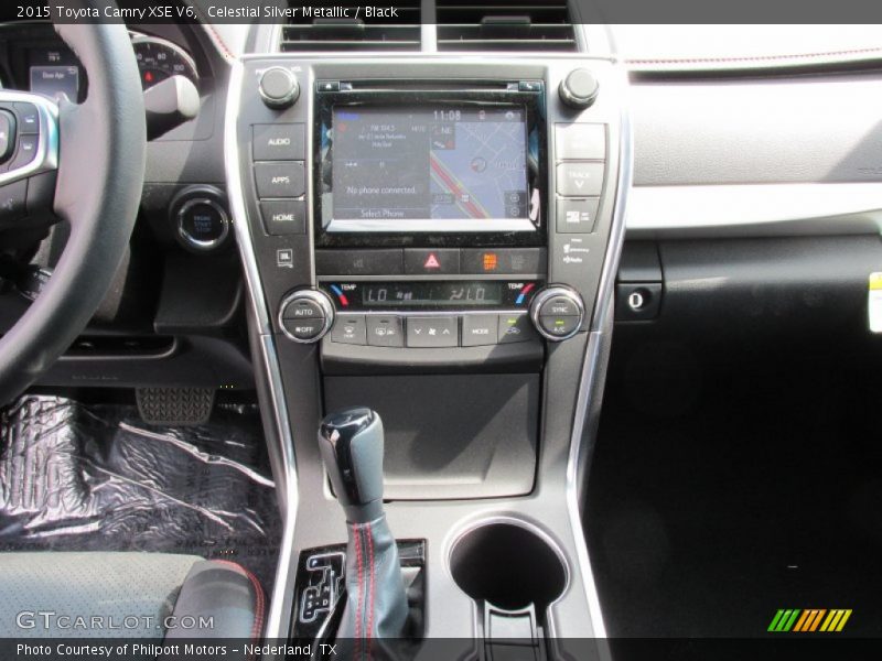 Controls of 2015 Camry XSE V6