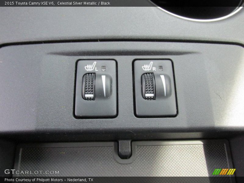 Celestial Silver Metallic / Black 2015 Toyota Camry XSE V6