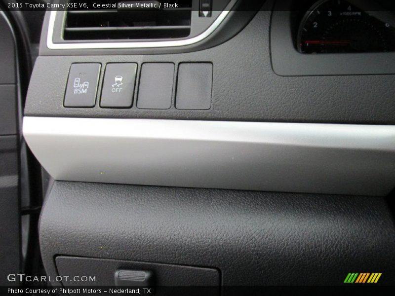 Celestial Silver Metallic / Black 2015 Toyota Camry XSE V6