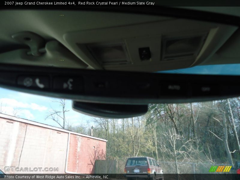 Red Rock Crystal Pearl / Medium Slate Gray 2007 Jeep Grand Cherokee Limited 4x4