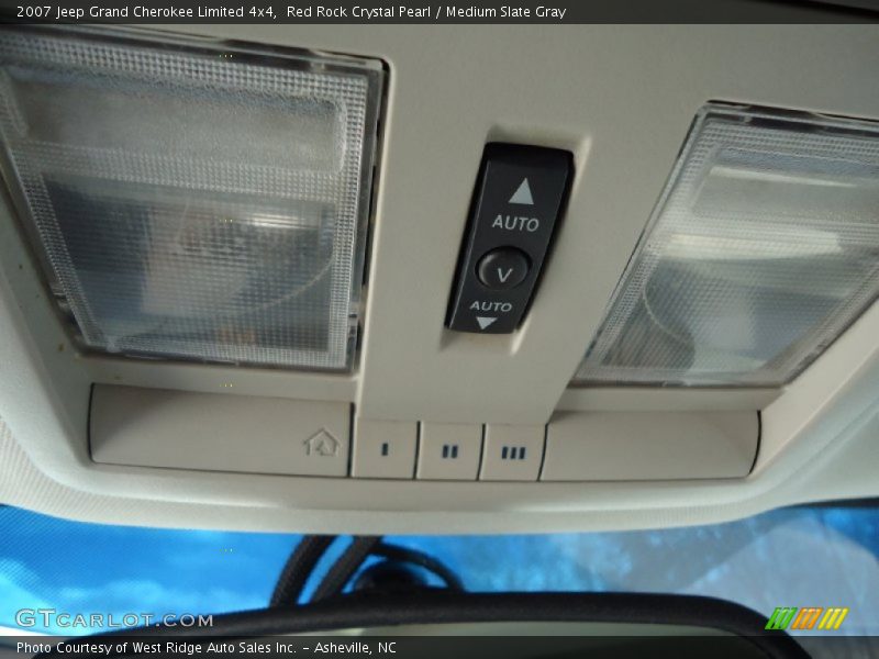 Red Rock Crystal Pearl / Medium Slate Gray 2007 Jeep Grand Cherokee Limited 4x4
