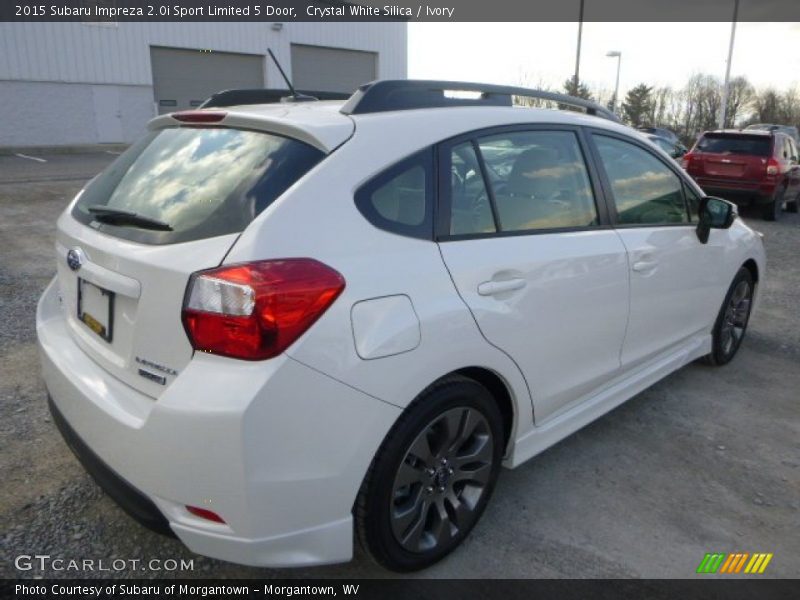 Crystal White Silica / Ivory 2015 Subaru Impreza 2.0i Sport Limited 5 Door