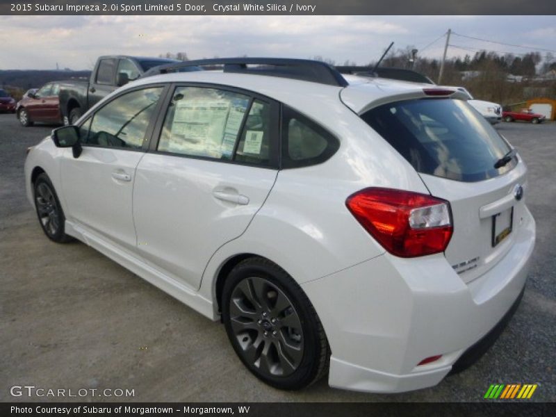Crystal White Silica / Ivory 2015 Subaru Impreza 2.0i Sport Limited 5 Door