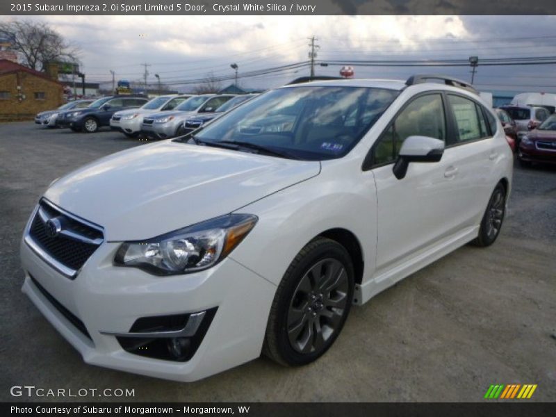 Crystal White Silica / Ivory 2015 Subaru Impreza 2.0i Sport Limited 5 Door
