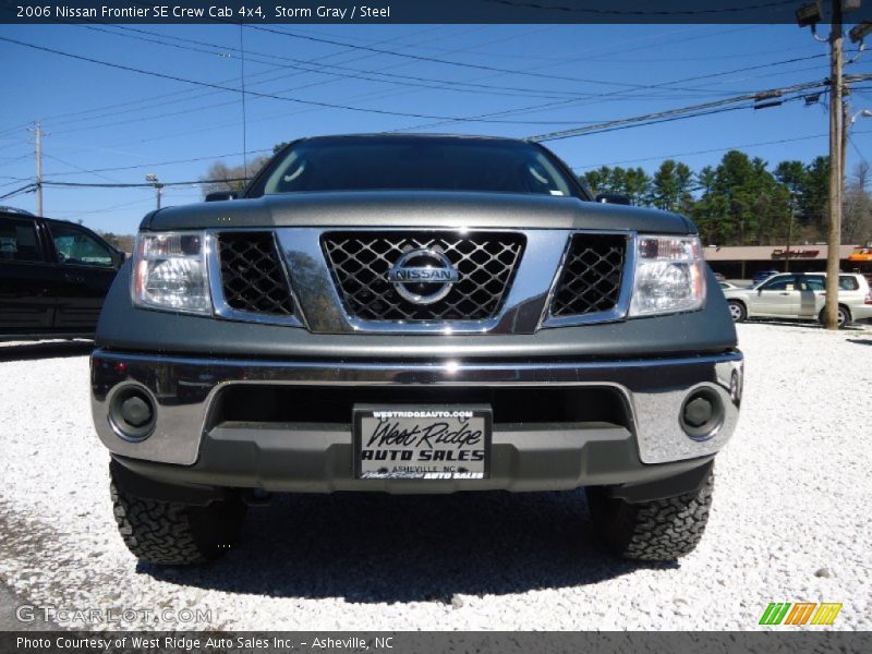 Storm Gray / Steel 2006 Nissan Frontier SE Crew Cab 4x4