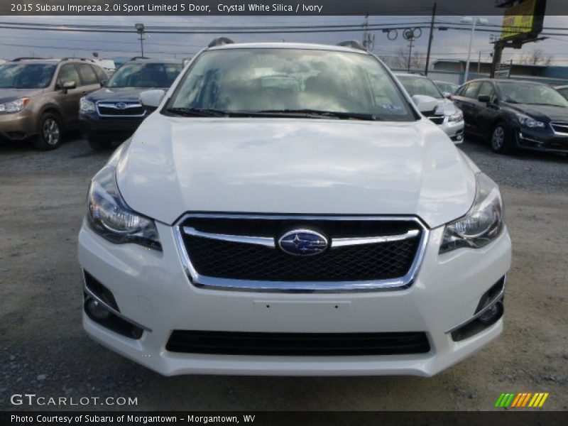 Crystal White Silica / Ivory 2015 Subaru Impreza 2.0i Sport Limited 5 Door