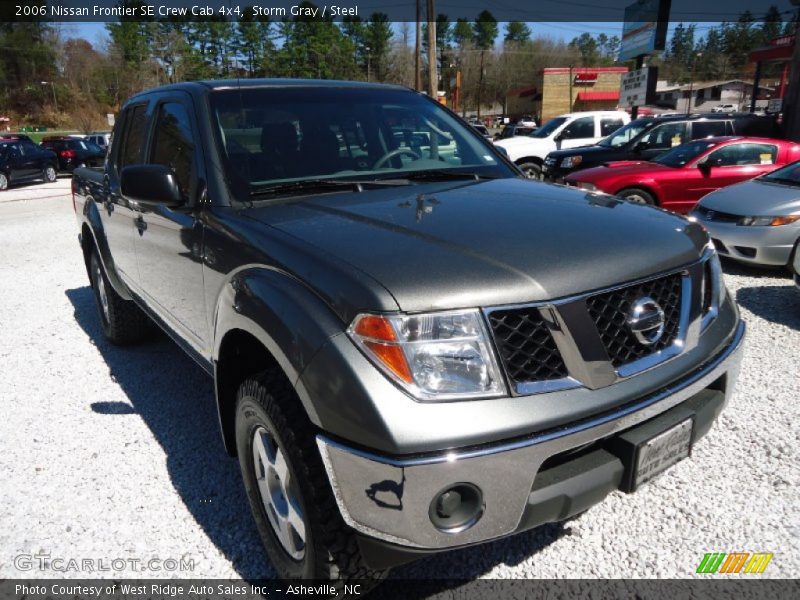 Storm Gray / Steel 2006 Nissan Frontier SE Crew Cab 4x4