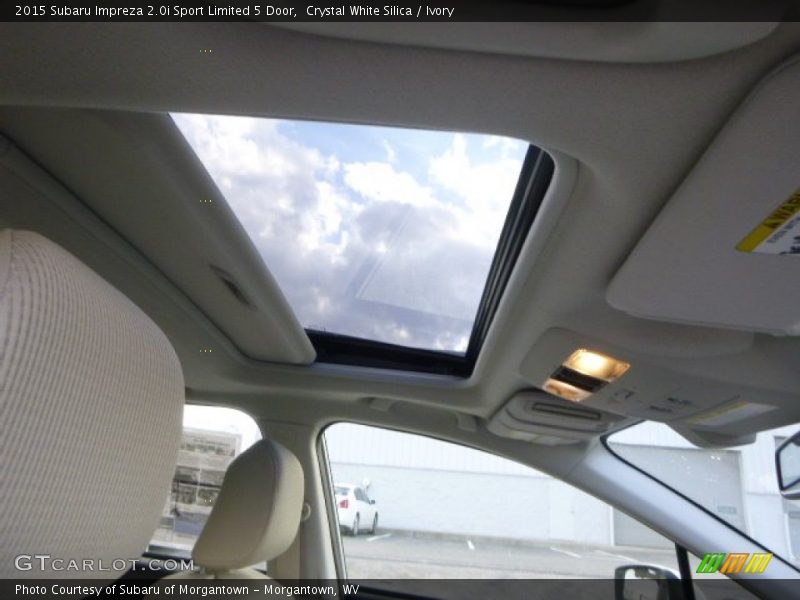 Crystal White Silica / Ivory 2015 Subaru Impreza 2.0i Sport Limited 5 Door