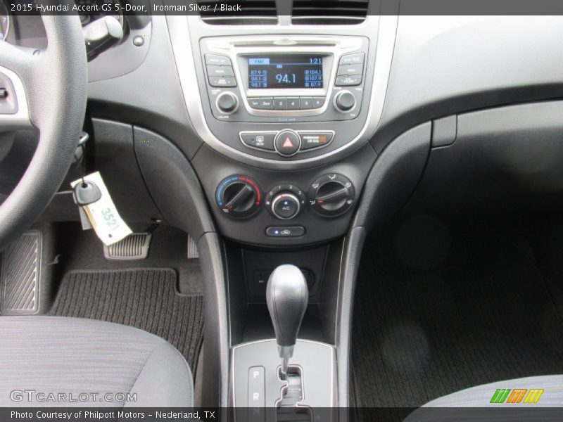 Ironman Silver / Black 2015 Hyundai Accent GS 5-Door