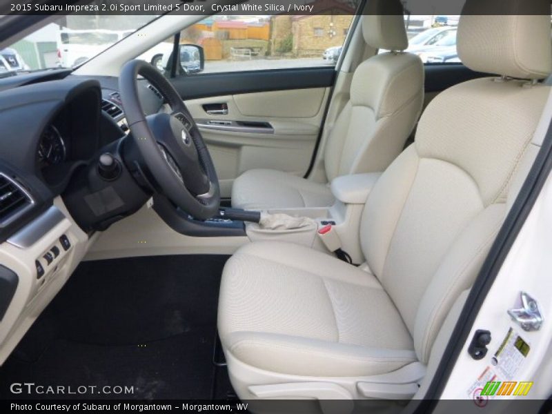 Crystal White Silica / Ivory 2015 Subaru Impreza 2.0i Sport Limited 5 Door