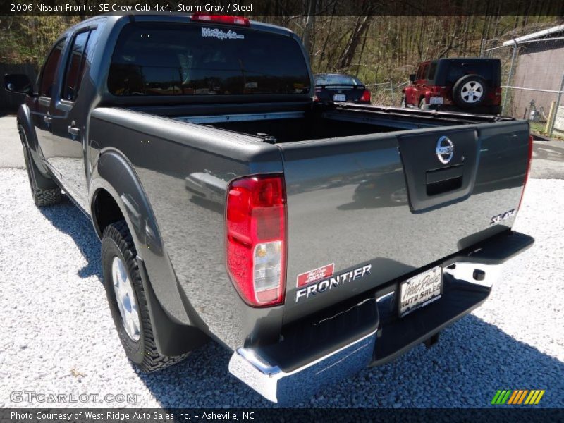 Storm Gray / Steel 2006 Nissan Frontier SE Crew Cab 4x4