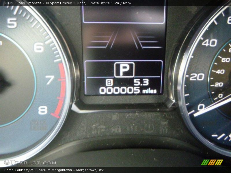 Crystal White Silica / Ivory 2015 Subaru Impreza 2.0i Sport Limited 5 Door