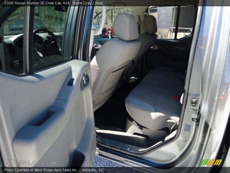 Storm Gray / Steel 2006 Nissan Frontier SE Crew Cab 4x4