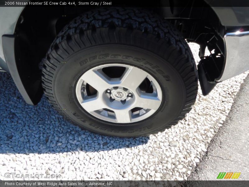 Storm Gray / Steel 2006 Nissan Frontier SE Crew Cab 4x4