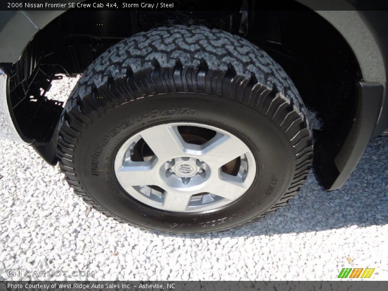 Storm Gray / Steel 2006 Nissan Frontier SE Crew Cab 4x4