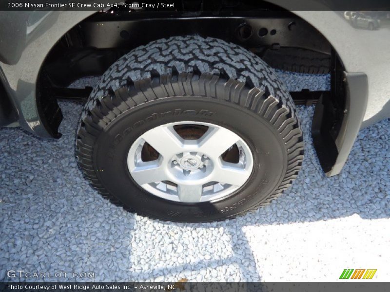 Storm Gray / Steel 2006 Nissan Frontier SE Crew Cab 4x4