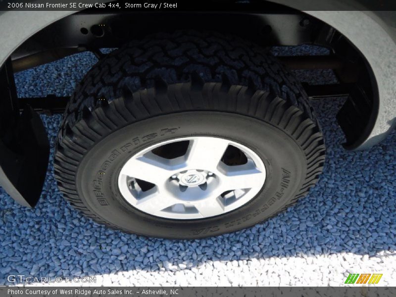 Storm Gray / Steel 2006 Nissan Frontier SE Crew Cab 4x4