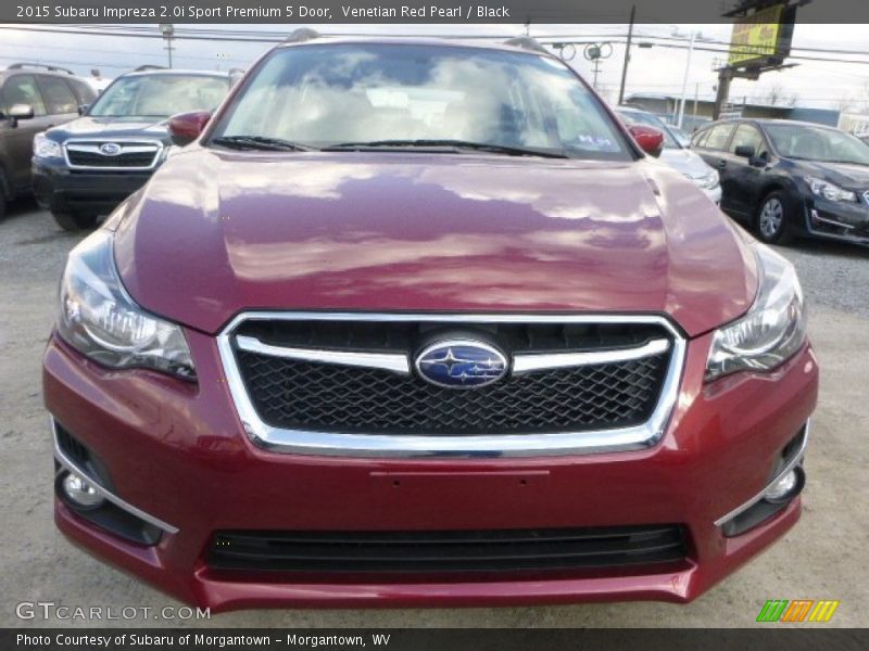 Venetian Red Pearl / Black 2015 Subaru Impreza 2.0i Sport Premium 5 Door