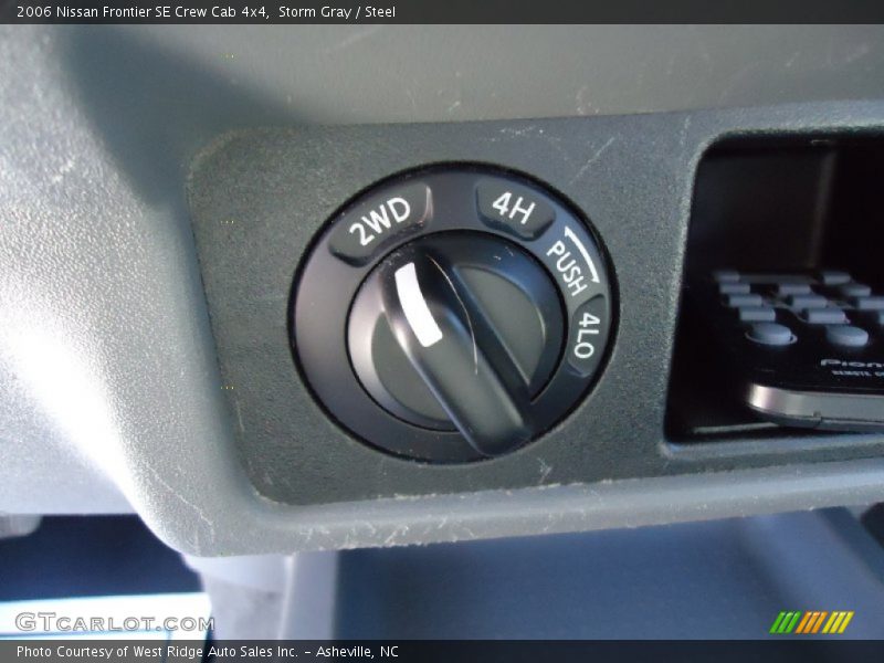 Storm Gray / Steel 2006 Nissan Frontier SE Crew Cab 4x4