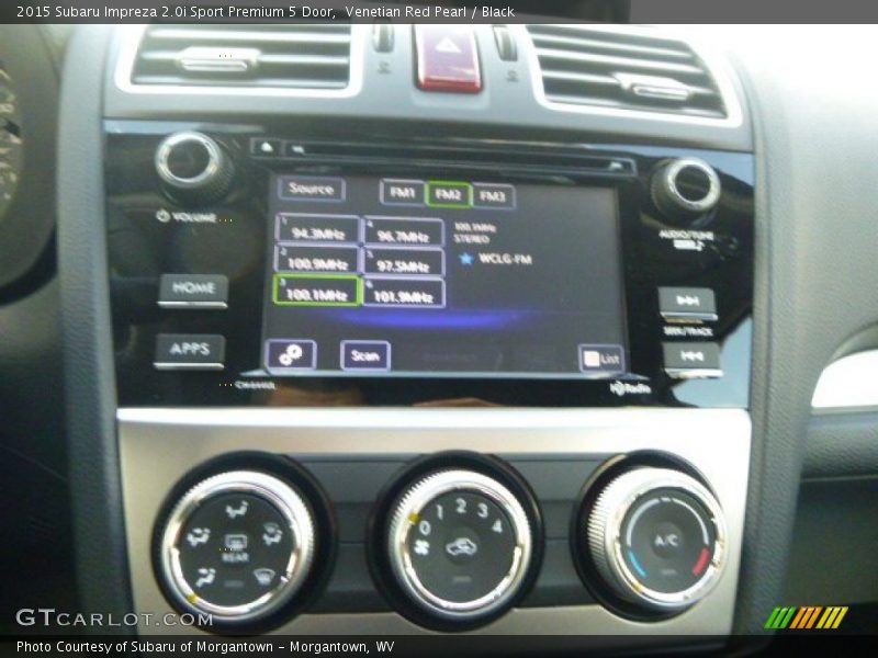 Venetian Red Pearl / Black 2015 Subaru Impreza 2.0i Sport Premium 5 Door