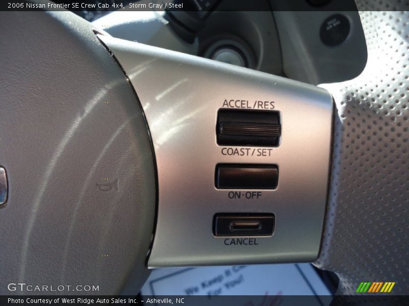 Storm Gray / Steel 2006 Nissan Frontier SE Crew Cab 4x4