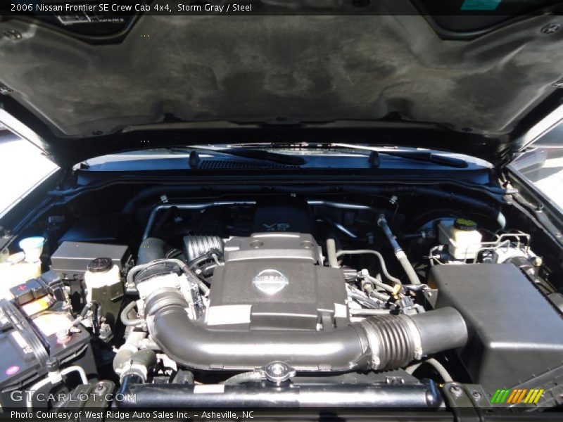 Storm Gray / Steel 2006 Nissan Frontier SE Crew Cab 4x4