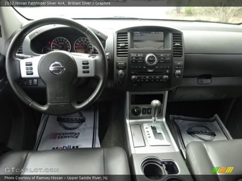 Brilliant Silver / Graphite 2012 Nissan Pathfinder Silver 4x4