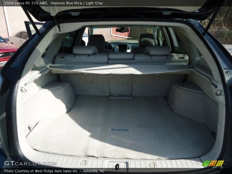 Neptune Blue Mica / Light Gray 2004 Lexus RX 330 AWD