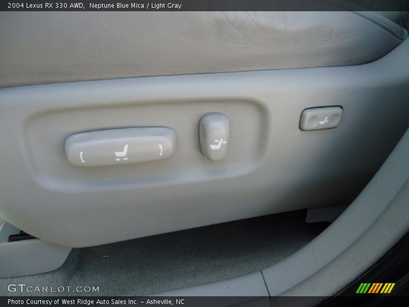 Neptune Blue Mica / Light Gray 2004 Lexus RX 330 AWD
