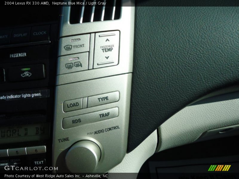 Neptune Blue Mica / Light Gray 2004 Lexus RX 330 AWD