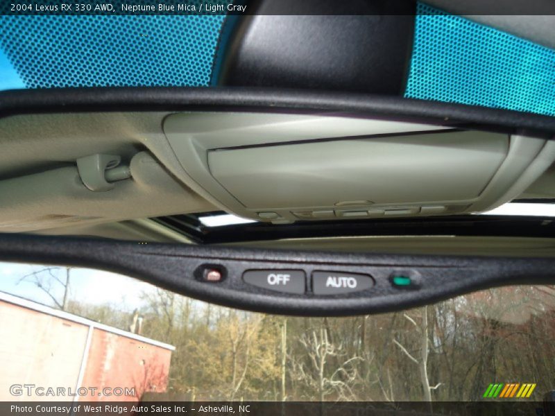 Neptune Blue Mica / Light Gray 2004 Lexus RX 330 AWD