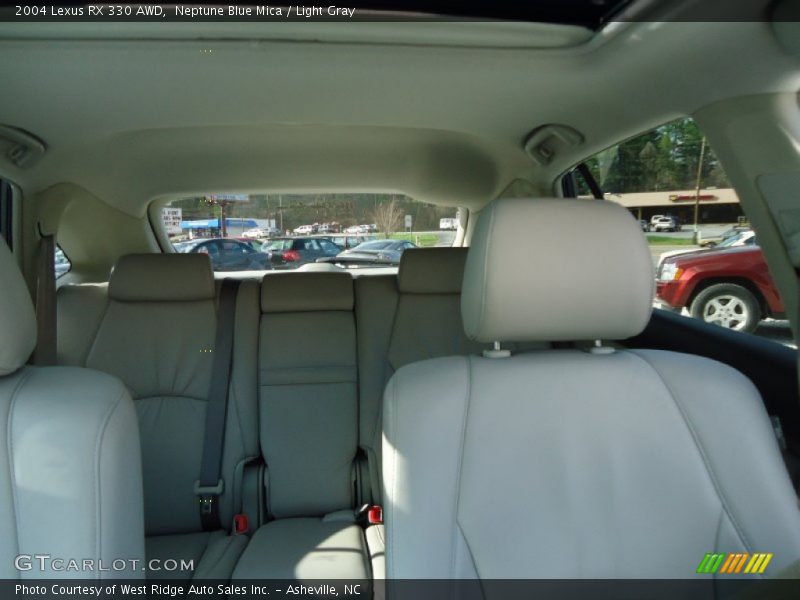 Neptune Blue Mica / Light Gray 2004 Lexus RX 330 AWD
