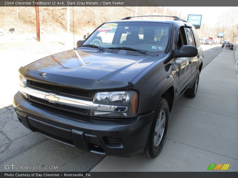 Dark Gray Metallic / Dark Pewter 2004 Chevrolet TrailBlazer LS 4x4