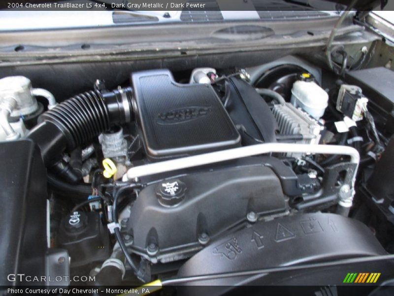 Dark Gray Metallic / Dark Pewter 2004 Chevrolet TrailBlazer LS 4x4